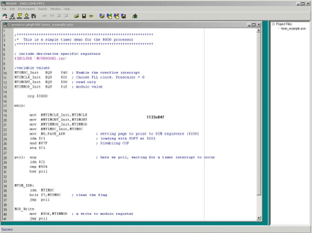 WINIDERS08 | 68RS08 Windows統合開発環境