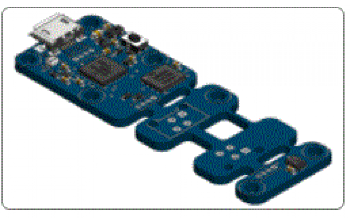 POC-MCP9804温度センサ小型USBモジュール