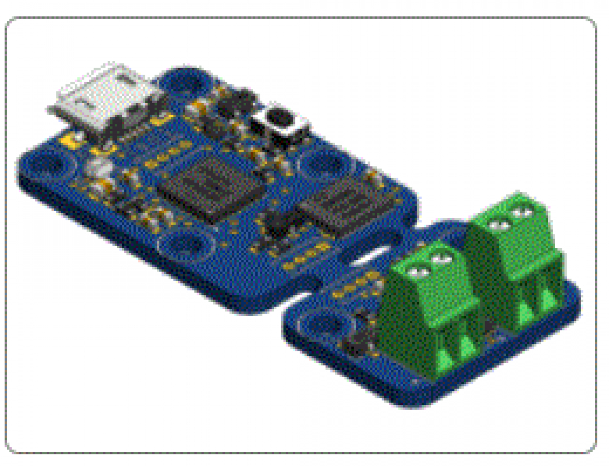 POC-MCP9804+熱電対用センサー小型USBモジュール
