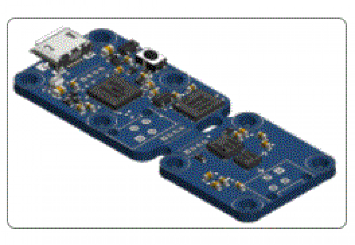 POC-加速度＆傾斜計＆ジャイロ・センサ小型USBモジュール